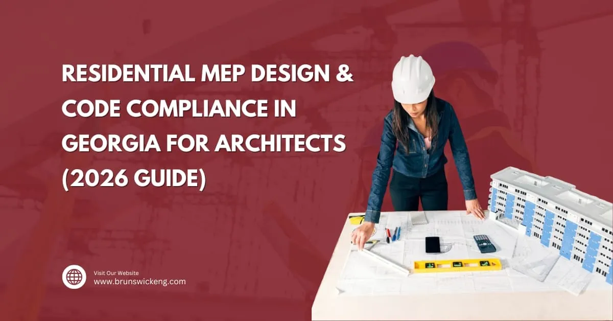 Residential MEP Design & Code Compliance in Georgia for Architects (2026 Guide)