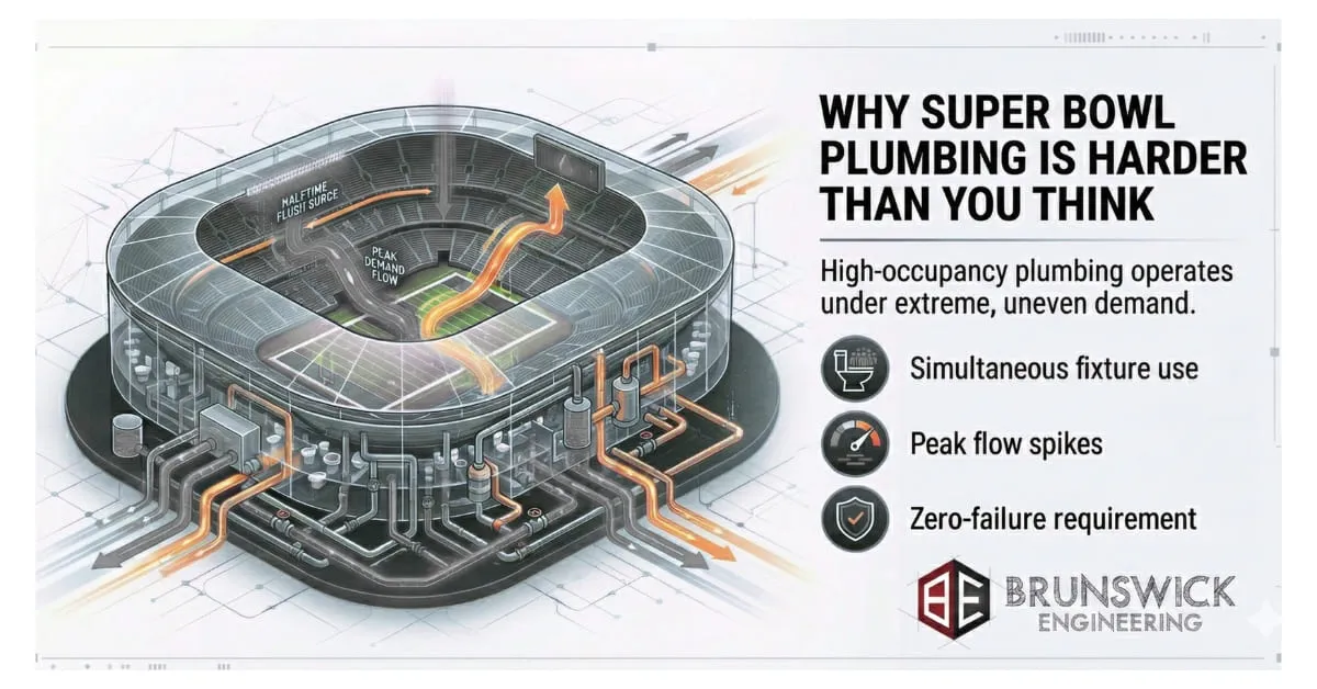 Why Super Bowl Plumbing is Harder Than You Think